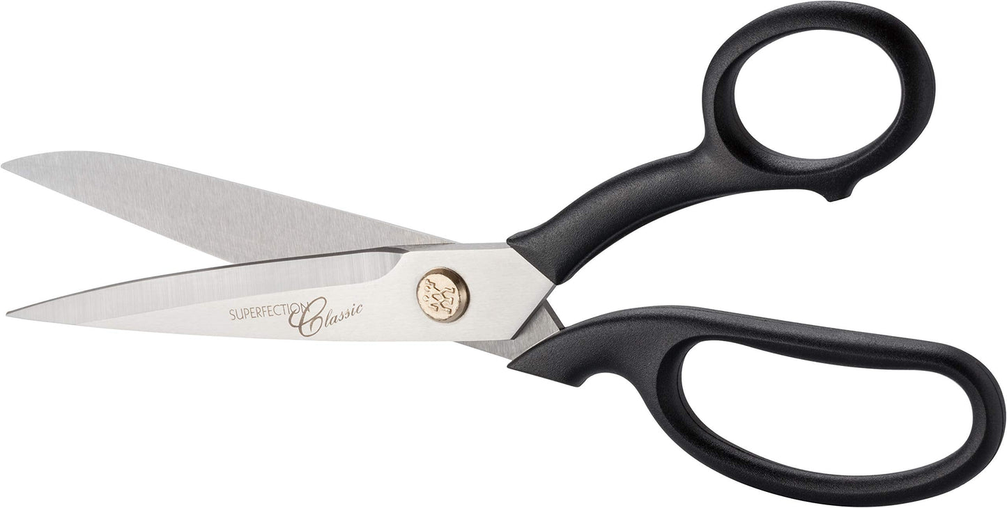 ZWILLING Superfection Classic tailor scissors, fabric scissors, length: 21 cm, special stainless steel/plastic, black, 210 mm