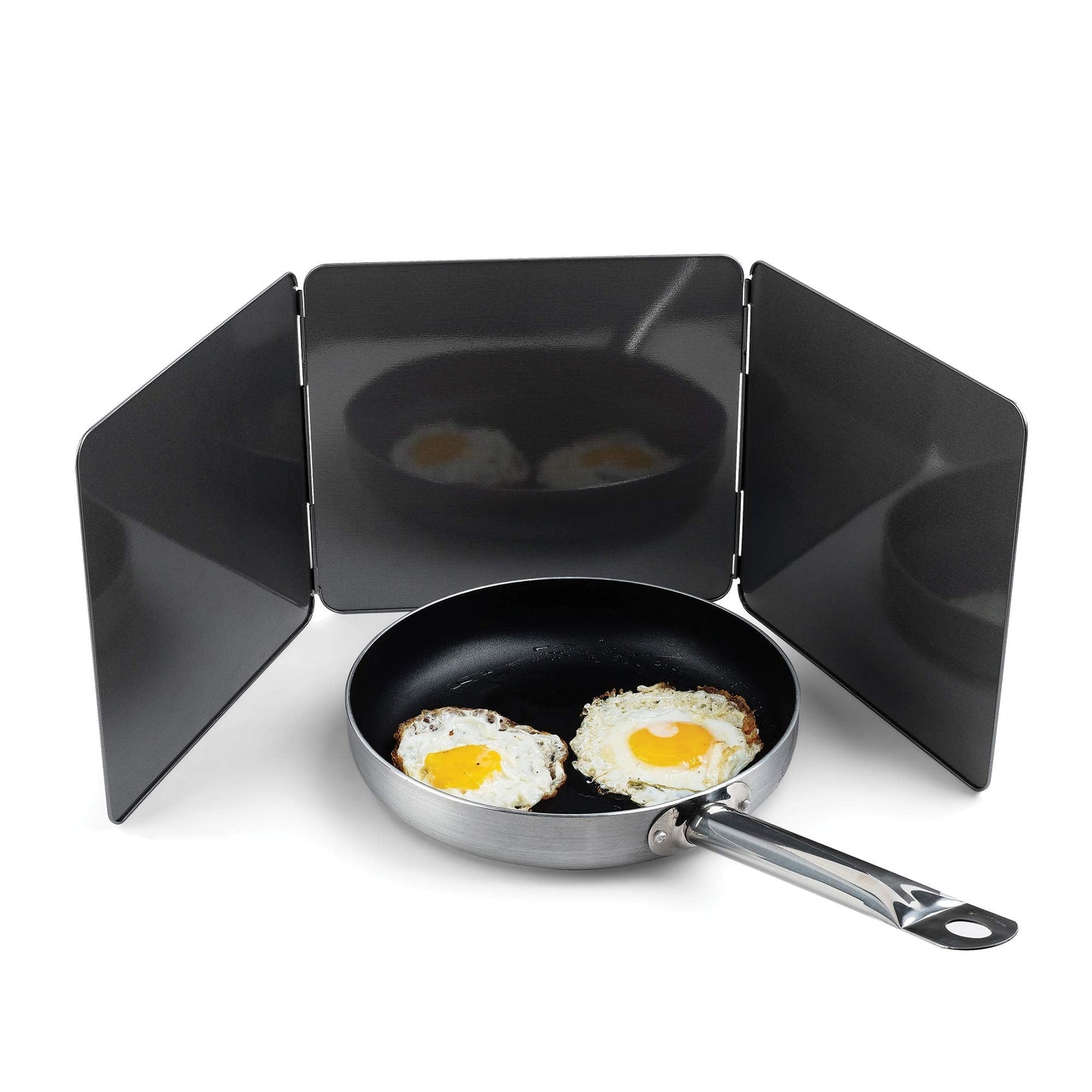 Fox Run Splatter Shield, 3 Sided Frying Splatter Guard For Stove Top, 9" x 10.25"
