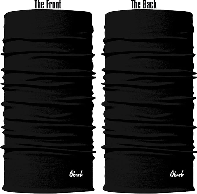 Obacle Neck Gaiter Face Mask Bandana for Dust Wind Sun Protection for Men Women
