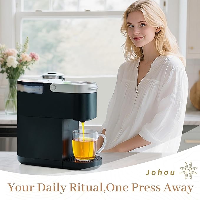 Johou Chamomile Herbal Tea Pods, Compatible with All K-Cup Brewers & Keurig 2.0, 24 pods, Caffeine Free