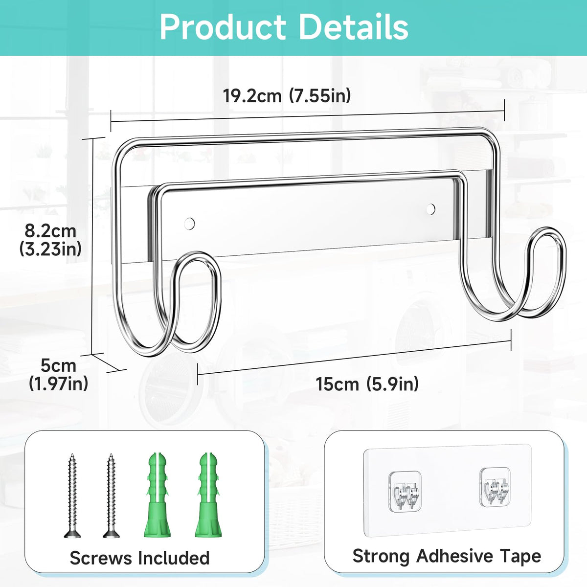 Ironing Board Hanger Wall Mount