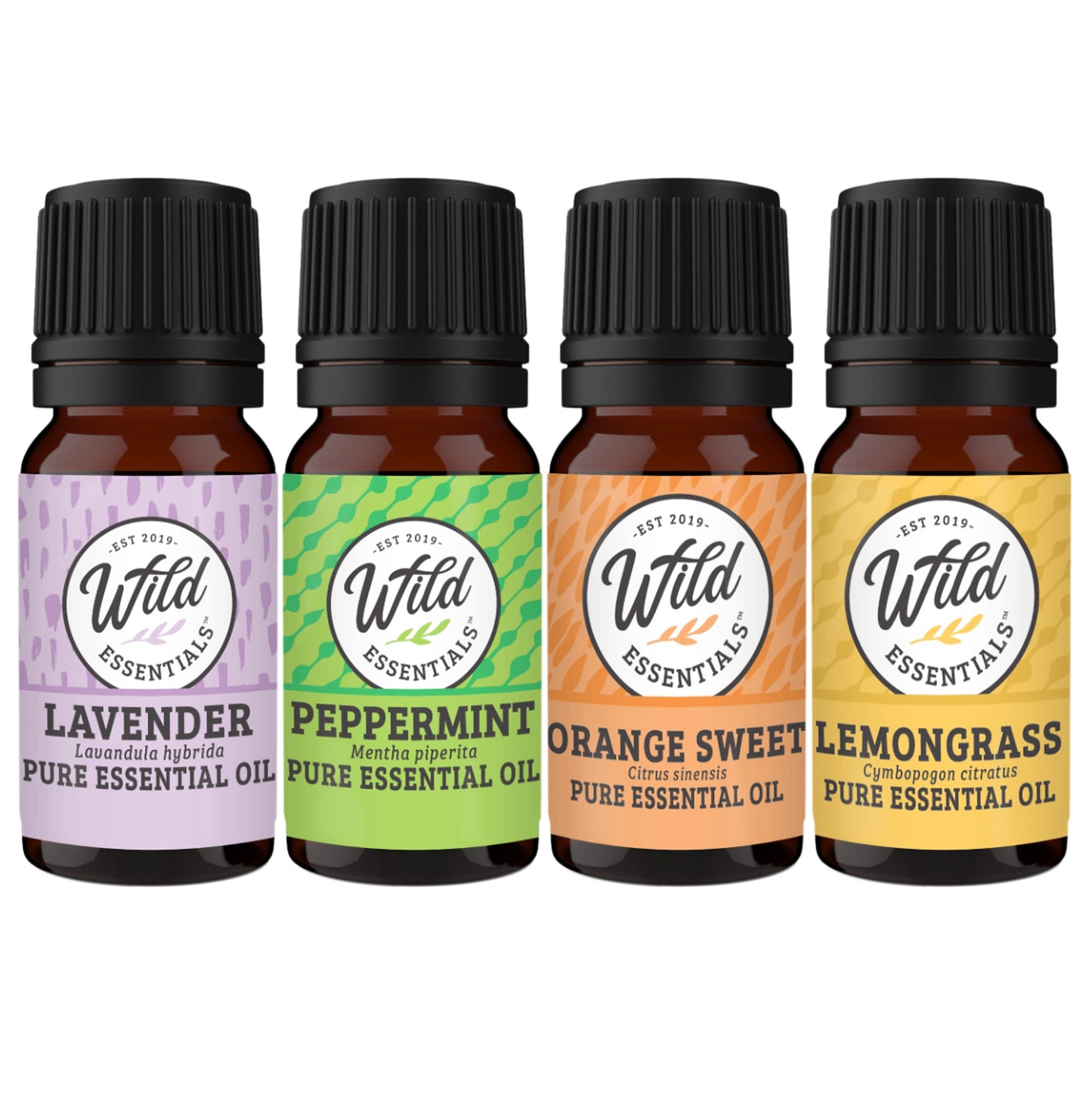 Wild Essentials Potter Hallows Aromatherapy Diffuser Necklace13-PieceGift Set –Includes 4 Pure Essential Oils, Black Rope Necklace, Steel Pendant, 8 Pads –Calming Aromatherapy Essential Oil Necklace
