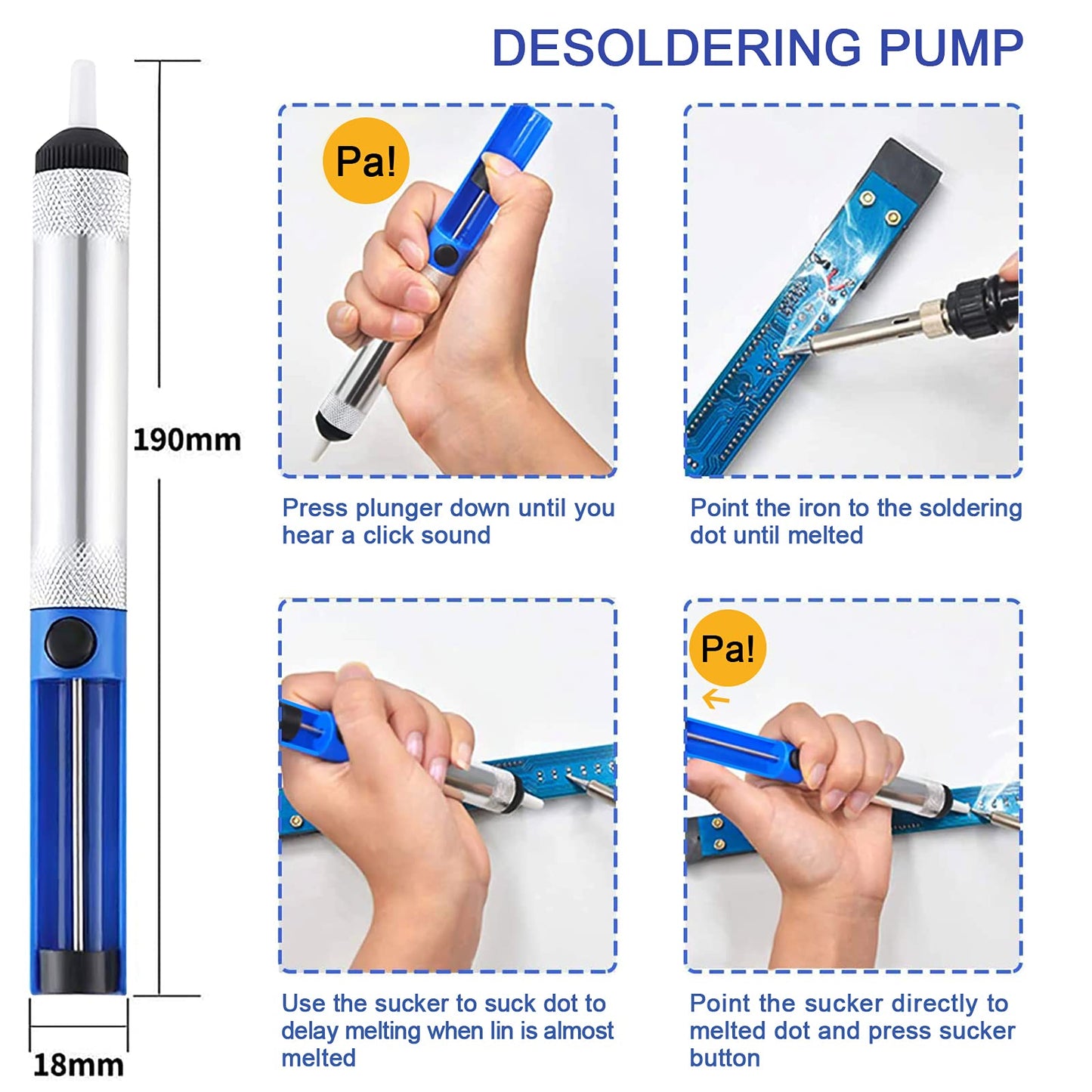 116pcs Wood Burning Kit, Professional Wood Burning Tool with Soldering, DIY Creative Tools Adjustable Temperature 220~480℃ Wood Burner Soldering Pen for Carving/Pyrography, Fathers Day gift