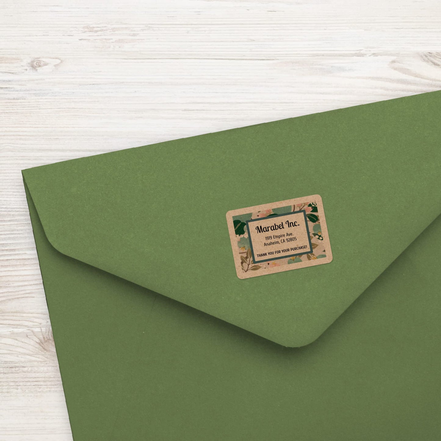 Avery Kraft Brown Rectangle Labels, Sure Feed Technology, 1.25" x 1.75", 480 Kraft Brown Labels, Laser/Inkjet Printable