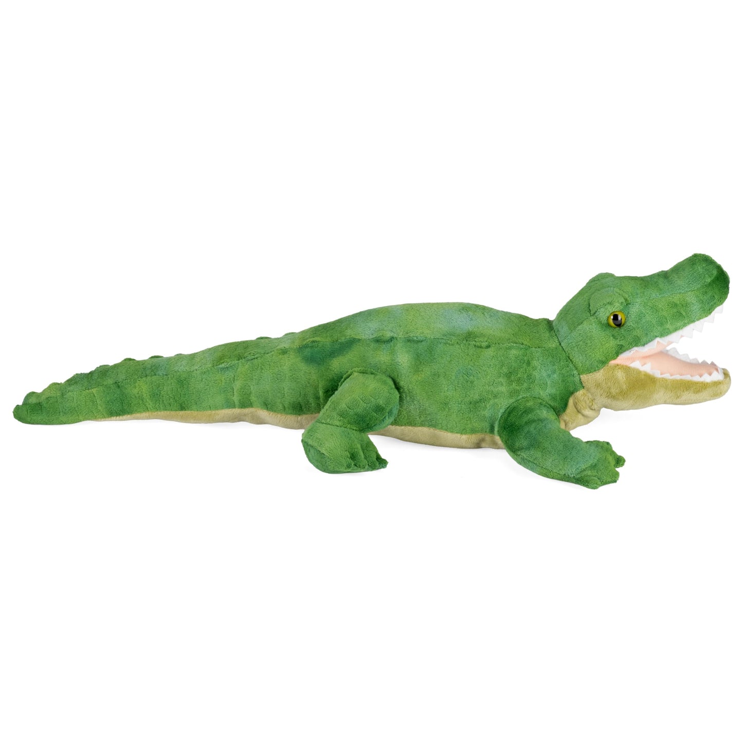 Wild Republic Green Alligator Plush, Stuffed Animal, Plush Toy, Gifts For Kids, Cuddlekins, 23"