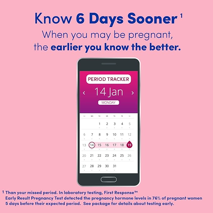 First Response Early Result Pregnancy Test, 2 Count (Packaging & Test Design May Vary) (Pack of 2)