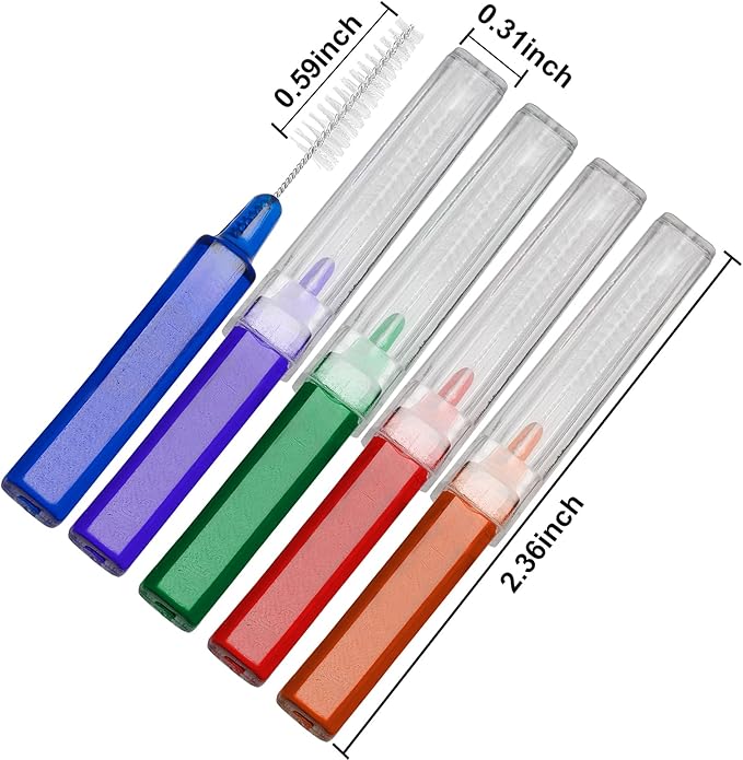 B Rush Interdental Advanced Brush for Braces, Oral Teeth Cleaning, Dental Disposable Soft Flossing Brushpicks Removes Plaque, Tapered Head Reach Both Small Tight Gaps and Wide Spaces (100 Pcs)