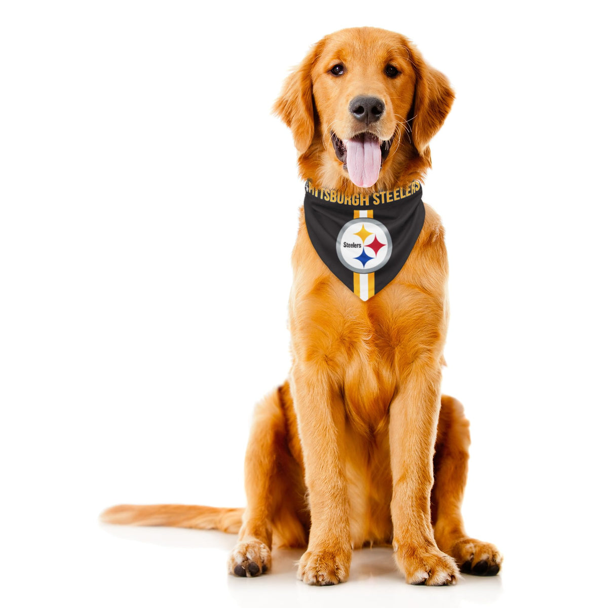 Littlearth NFL Jacksonville Jaguars Pet Bandana, Team Color, X-Large