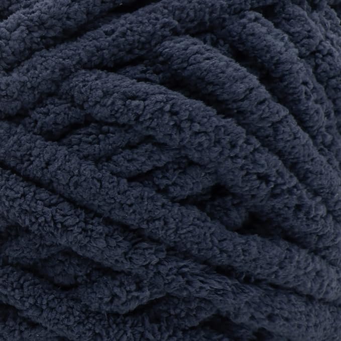 Bernat Blanket Extra Indigo Yarn - 2 Pack of 10.5oz/300g - Polyester - 7 Jumbo - 97 Yards - Knitting/Crochet