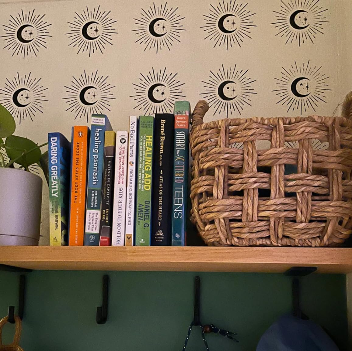Moon Stencils for Painting Star Stencil Reusable Sun Clouds Stencils for Painting on Wood Furniture Canvas Fabric Walls