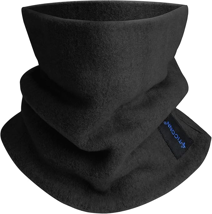 TICONN Neck Gaiter Face Cover Scarf, Breathable Sun & Wind-proof for Skiing Fishing Hiking Cycling