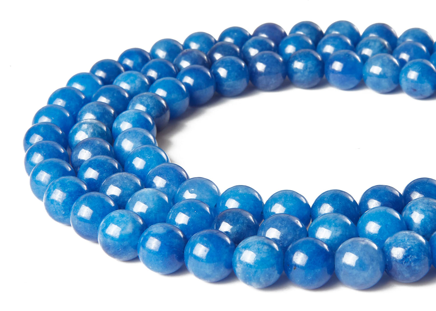 100pcs 6mm Kyanite Beads Natural Gemstone Beads Round Loose Beads for Jewelry Making