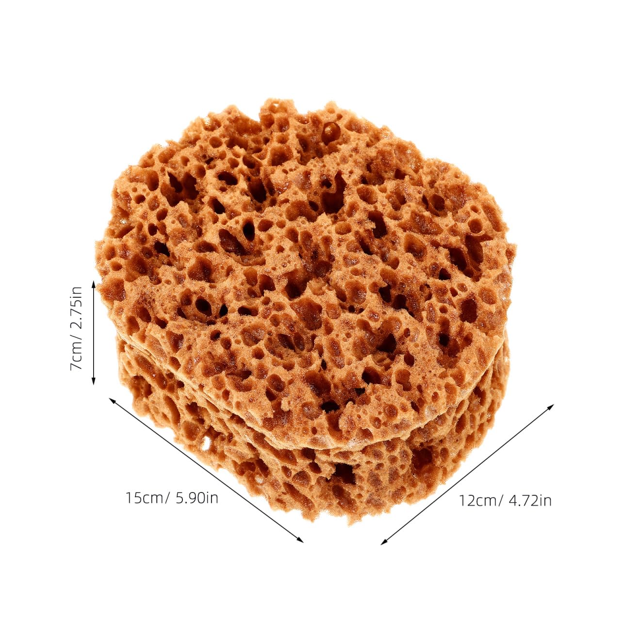 ibasenice Sponge Seaweed Tool, Natural Painting Tool 5.90X4.72X2.75In Reusable Paint Sponge for Arts Crafts Walls Furniture Drywall Texture and Decorative Patterns