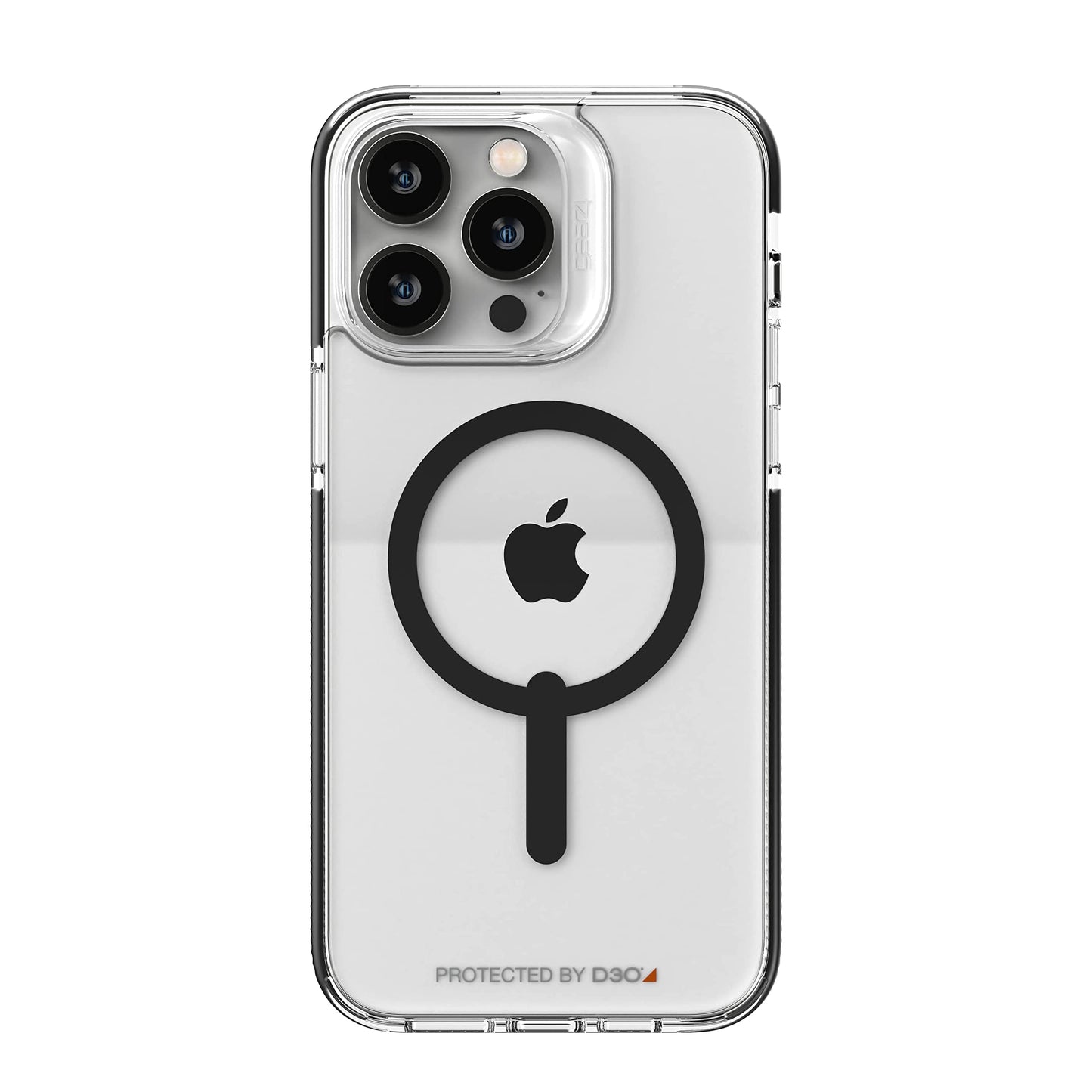 ZAGG Gear4 Santa Cruz Snap Case Apple iPhone 14 Pro Max, D30 Drop Protection Up to (13ft│4m), Wireless Charging Compatible, Reinforced Top, Bottom & Edges - Black