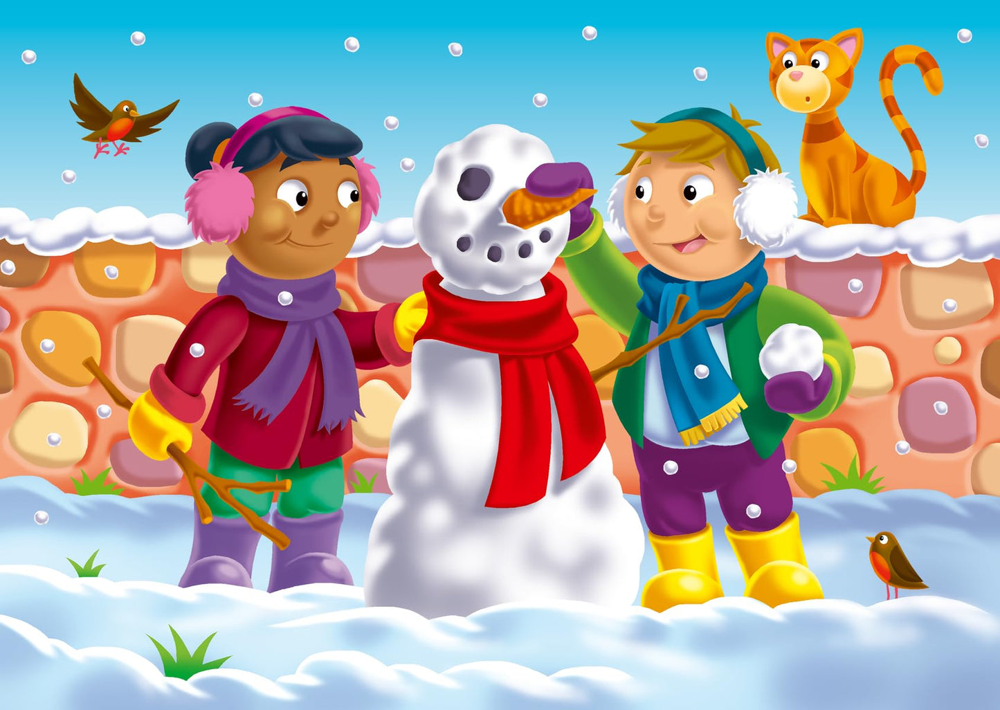 Ravensburger My First Puzzles: What's The Weather? (6: 8: 10 & 12 Piece) Jigsaw Puzzle for Kids - Every Piece is Unique, Pieces Fit Together Perfectly - MESH Accredited