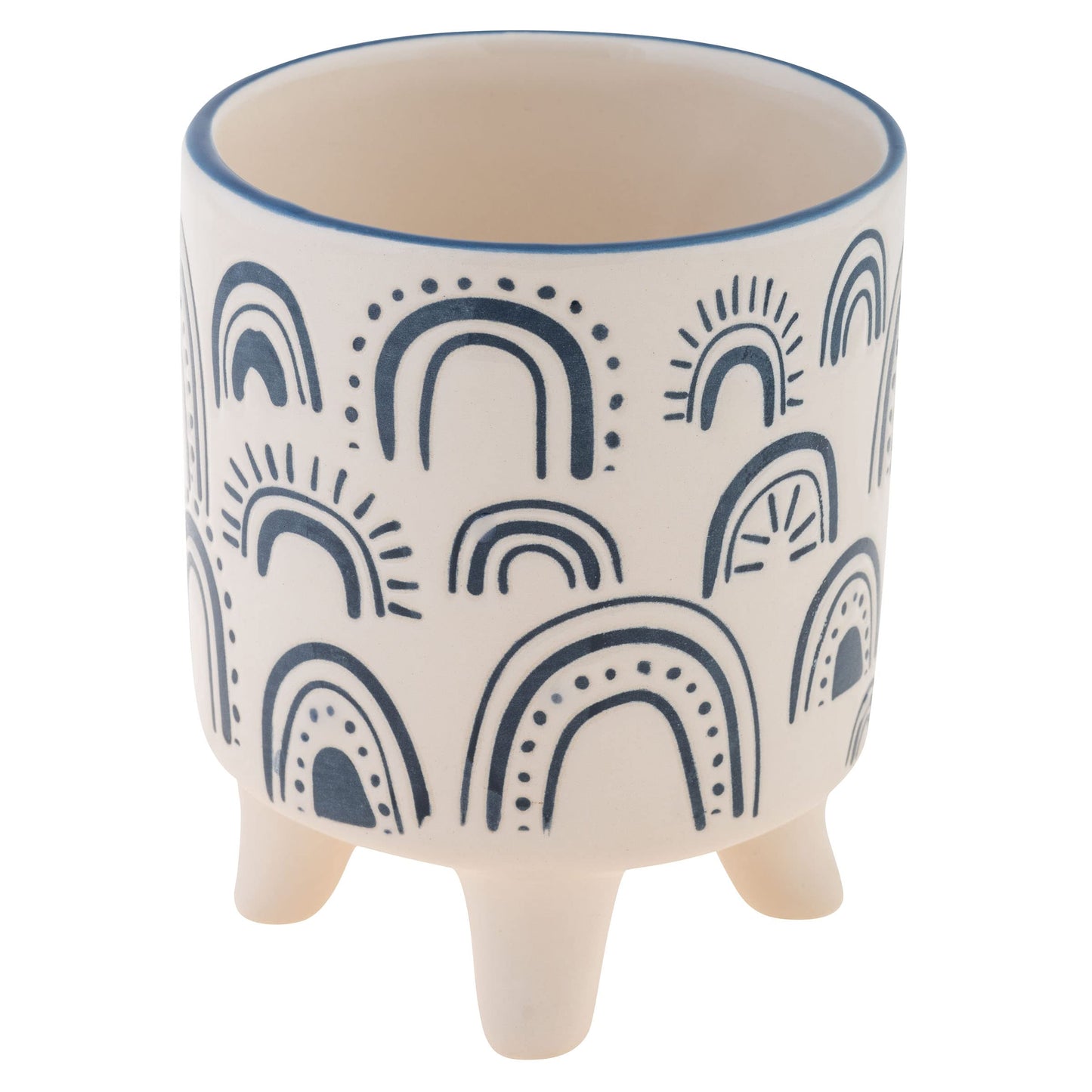 Karma, Footed Ceramic Planter Set of 2, Modern Boho Planters, Ceramic Footed Planters, Better Place