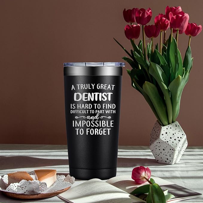 Dentist Gifts for Men - Dentist Gift Ideas - Appreciation Christmas Gifts for Dentists, Dental Assistant, Dental Hygienist - 20oz Tumbler