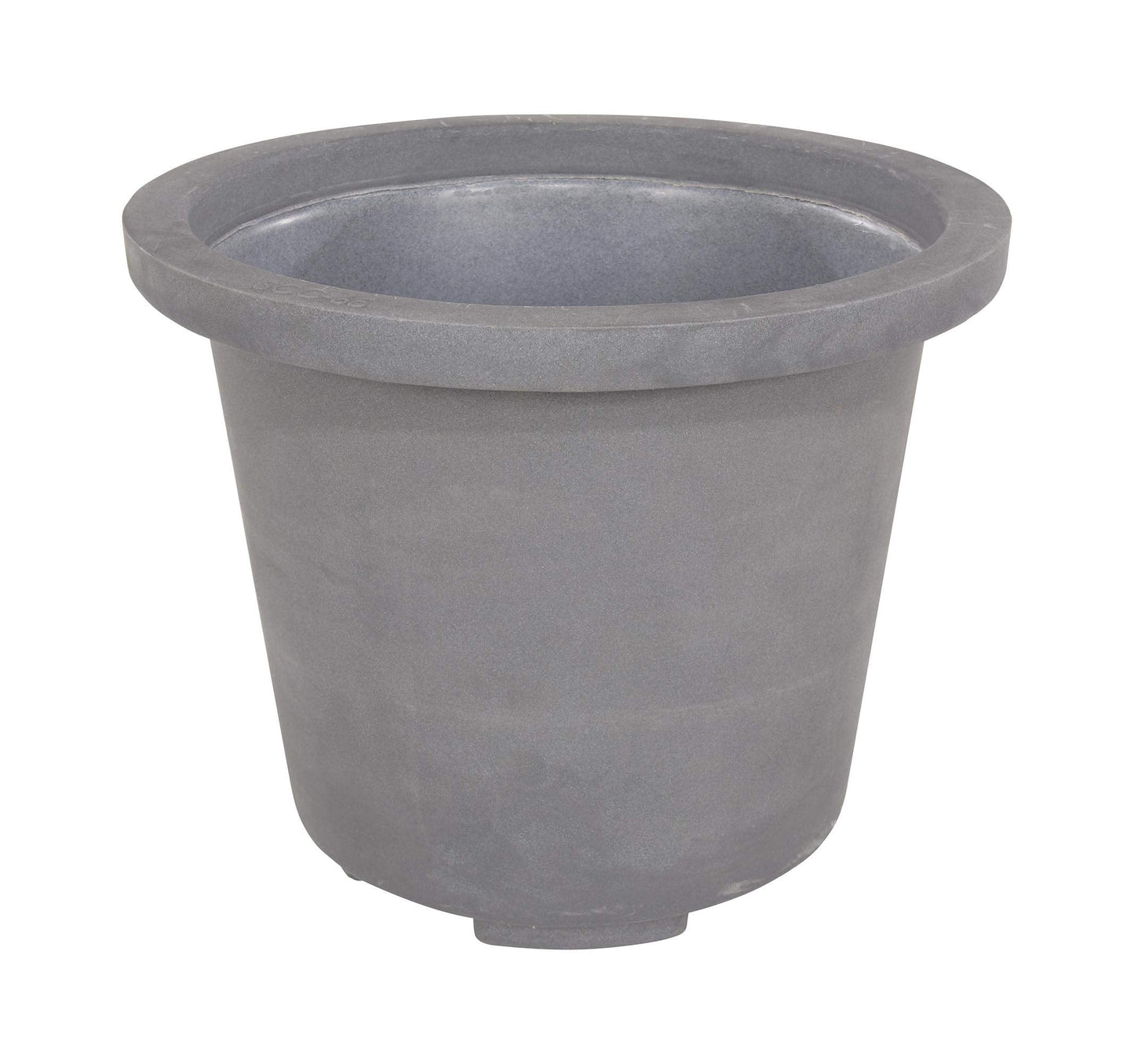 Vestil OG-IP-65-GGY Plastic Industrial Planter 36-1/4 in. x 36-1/4 in. x 29-5/8 in. 65 Gallon 800 Lb. Capacity Granite Gray