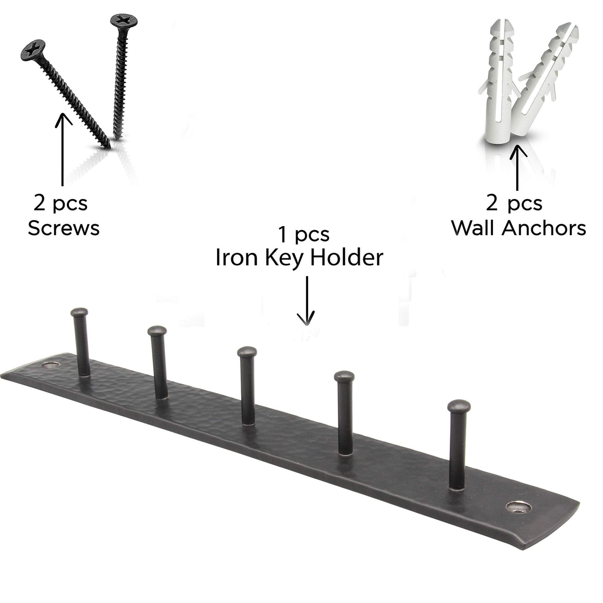Rustic Wall Hooks for Hanging Accessories