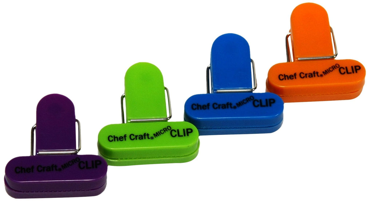 Select Plastic Micro Bag Clips (4 Count)