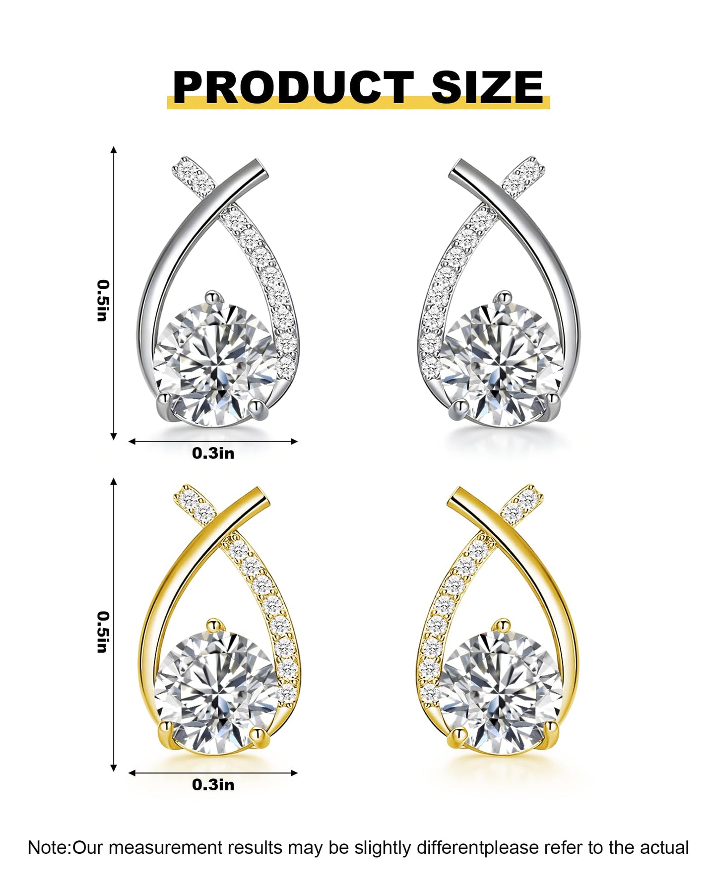 2 Pairs Lymphatic Earrings for Women Lymphvity Germanium Lymph Flow Drainage Earrings Acupuncture Therapy Hoop Crystal Dangle Ear-rings Rhinestone Jewelry Gifts