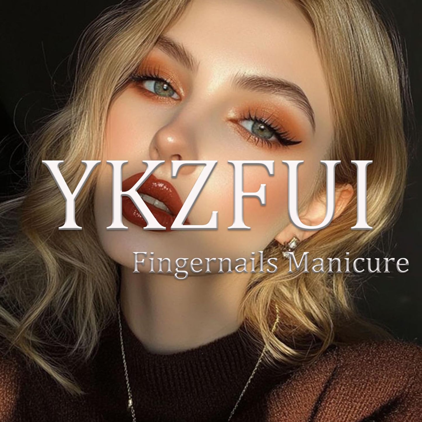 24Pcs Flower Press on Nails Medium Almond Fake Nails Marble Pattern Cute Floral Nail Art False Nails Short Almond-shaped Full Cover Reusable Artificial Nails Handmade False Nails for Women