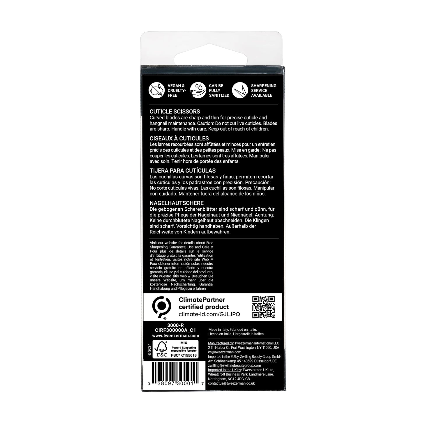 Tweezerman Cuticle Scissors