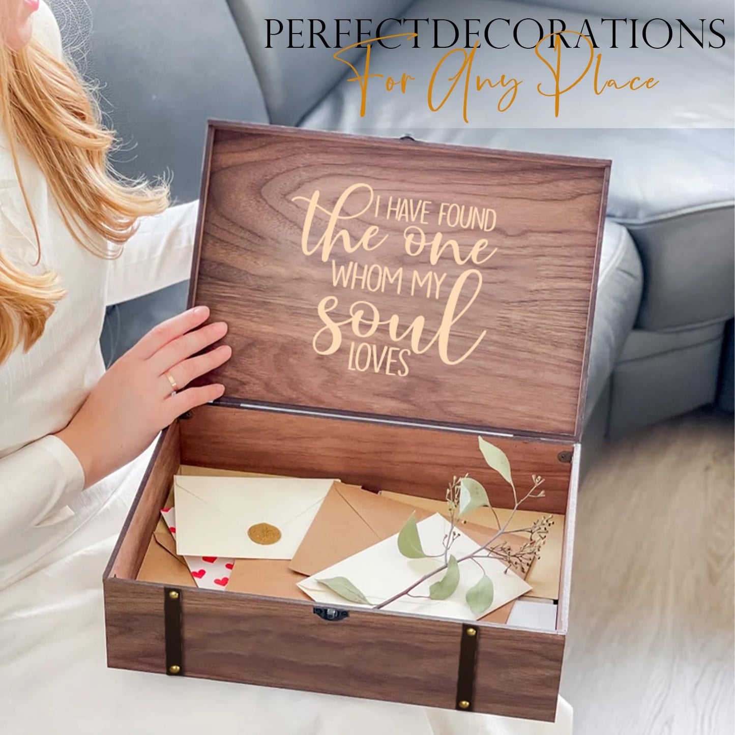 Hubby & Wifey Wedding Keepsake Box Set, Bridal Shower Gifts,Unique Wedding Engagement Gifts for Couples Mr Mrs Storage Gift Box,Newly-Married Gift【2026】
