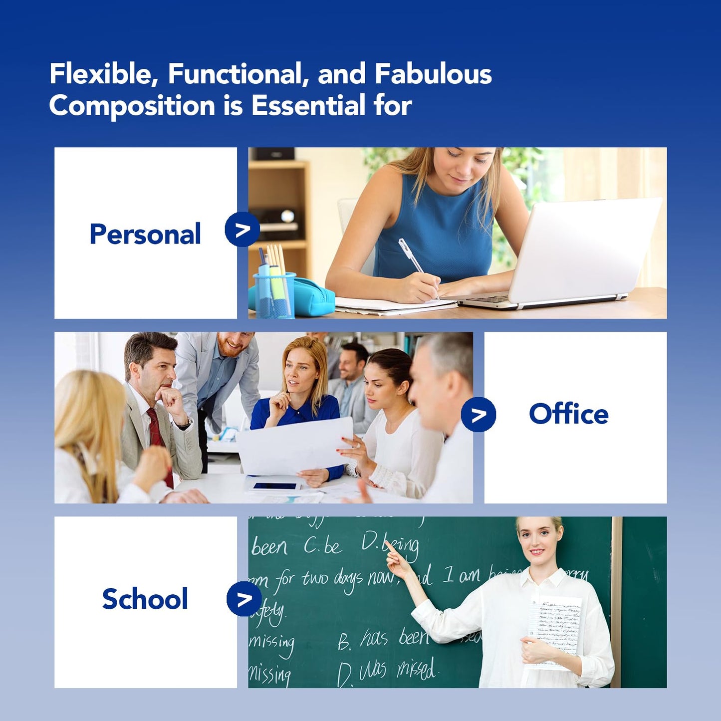 KAISA Composition Notebooks 100Sheets Comp Book, College Ruled, 9.75x7.5inch, Classic Marble Primary Composition Notebook, 20Pads, C10001C