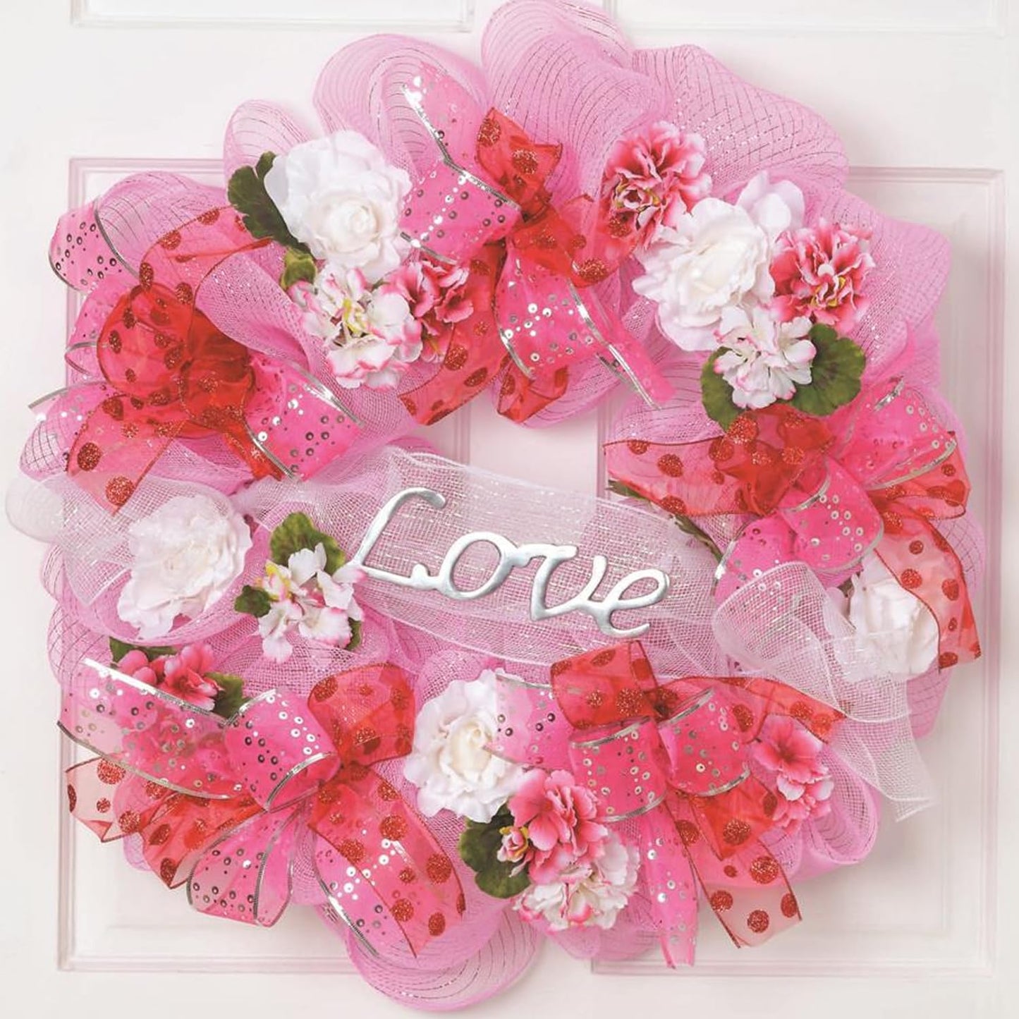 Leisure Arts Learn To Make Deco Mesh Wreaths Bk