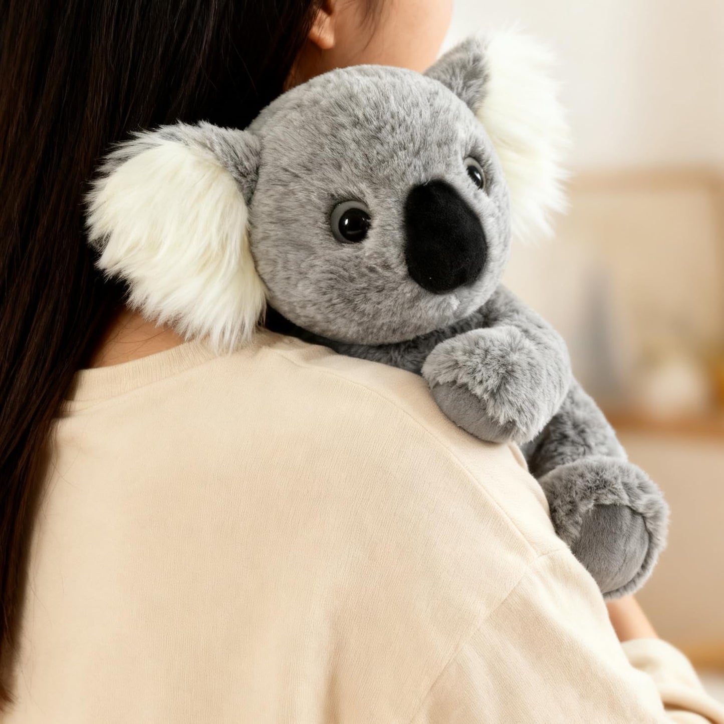 Ditucu Koala Stuffed Animal 8 inch Cute Realistic Plush Toys Ultra Soft Plushies Gifts for Kids Grey