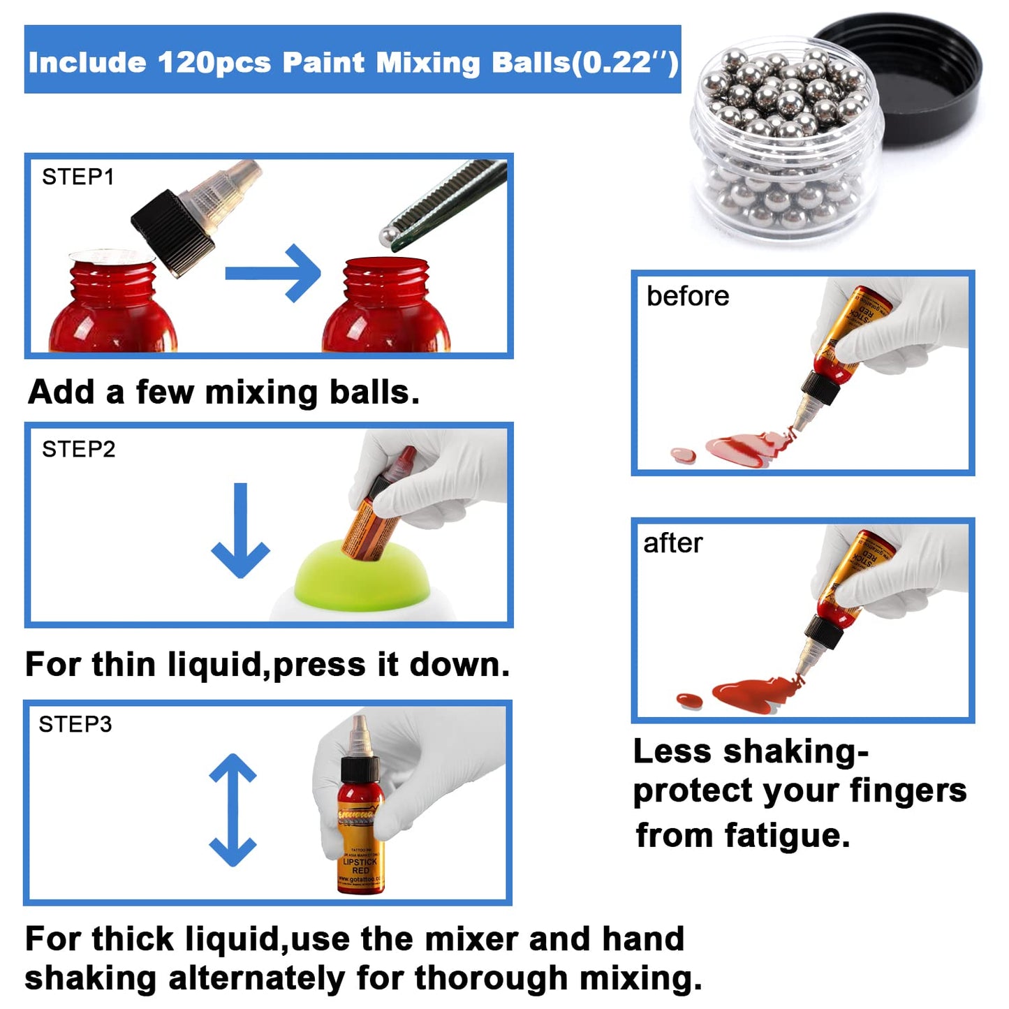 ONiLAB Mini Vortex Mixer with Touch Function, Lab Mixing, Nail Polish,Tattoo Ink,Eyelash Adhesives and Acrylic Paints Mixing, Lab Vortexer for Centrifuge Tubes and Test Tubes,Green