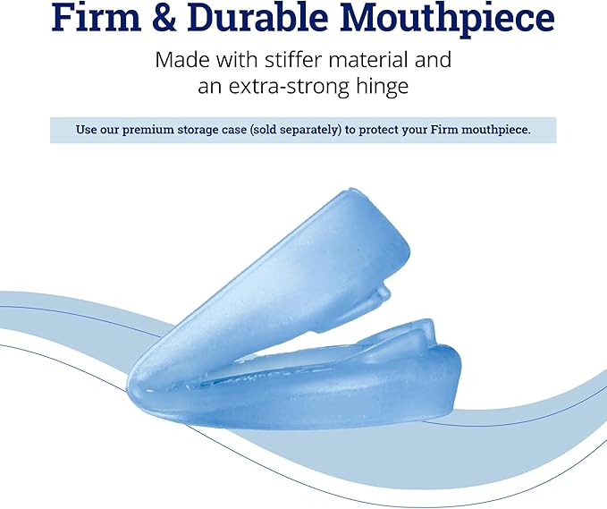 ZQuiet, Anti-Snoring Mouthpiece, Firm Size #1, Strong & Durable Mouthguard, Ideal for Those Prone to Teeth Grinding & Clenching, Made in USA, Size 1