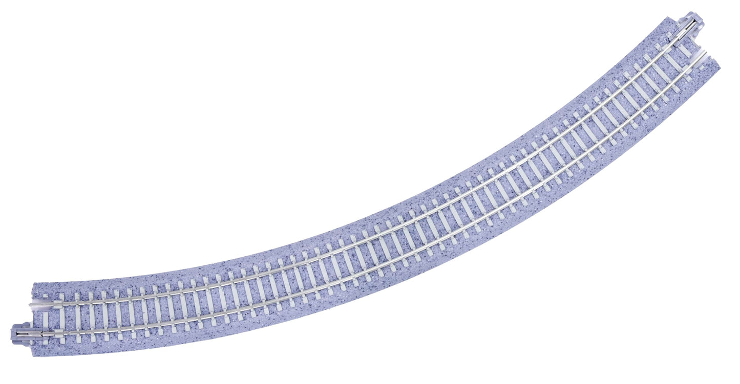 KATO 20-124 N-Gauge PC Curved Track, R315-45° (R315-45PC), Set of 4, Model Railway Supplies