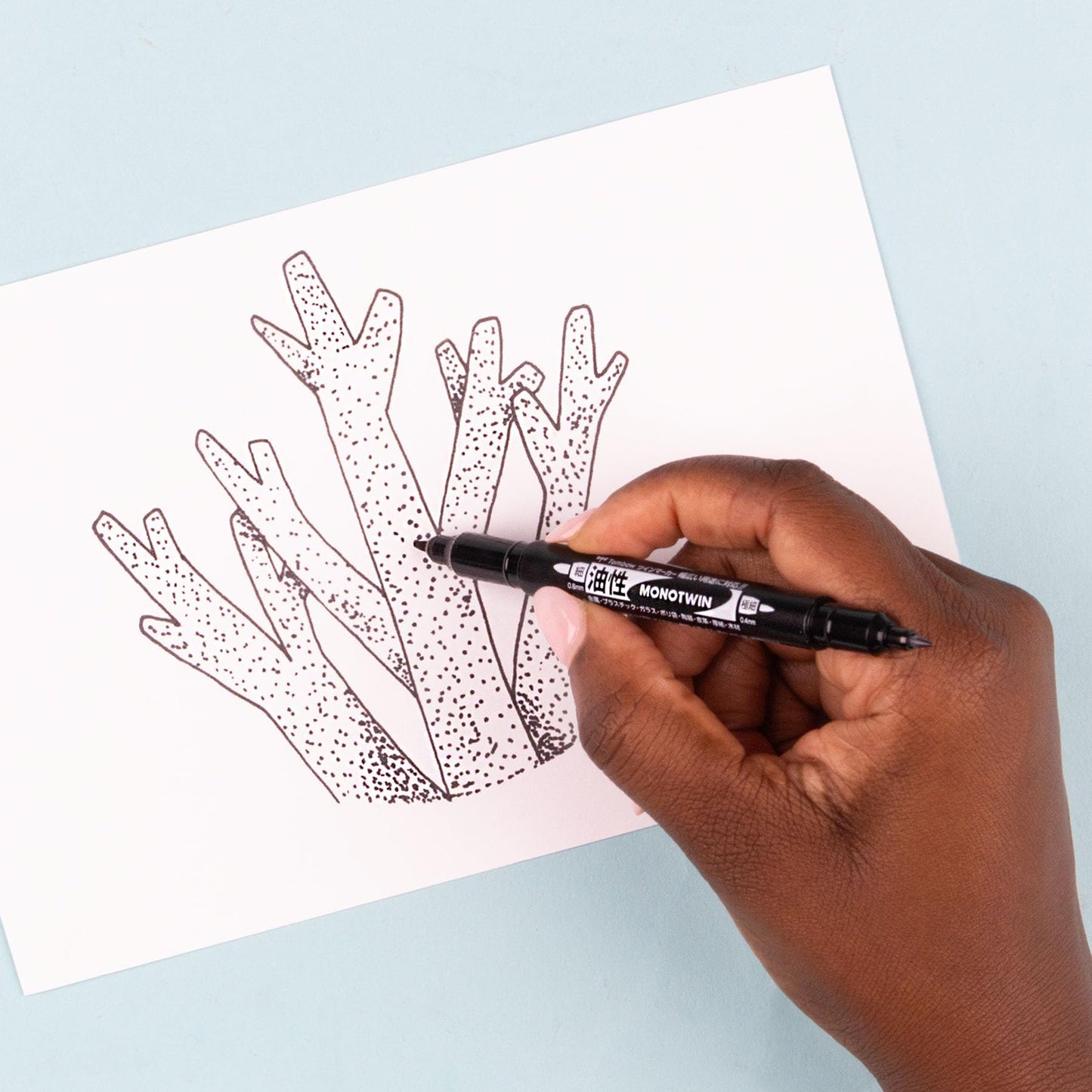 Tombow 56302 Illustration Set. Includes 9 Tools for Drawing, Sketching and Illustrating.