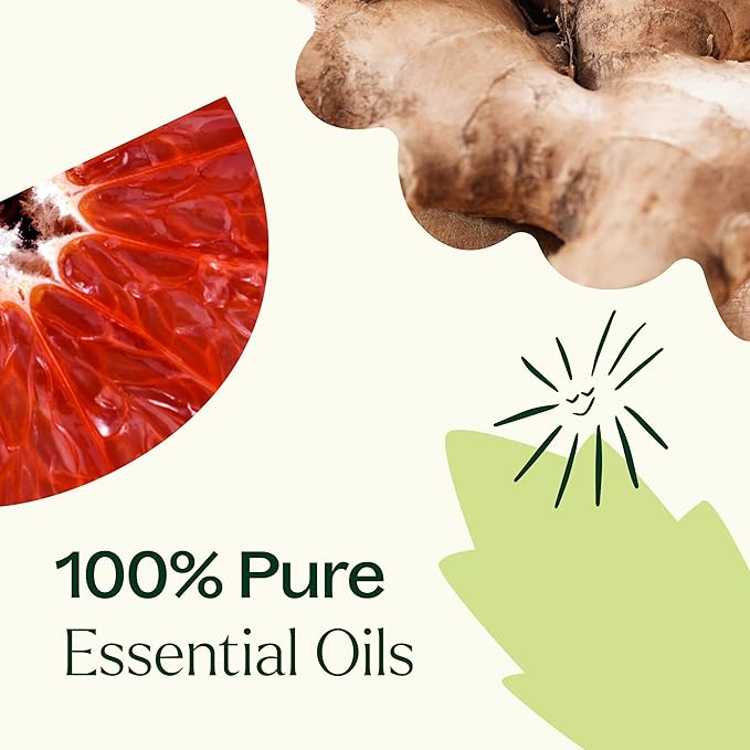 Plant Therapy Energy Essential Oil Blend 10 mL (1/3 oz) Refreshing, Energizing Blend 100% Pure, Pre-Diluted Roll-On, Natural Aromatherapy, Therapeutic Grade