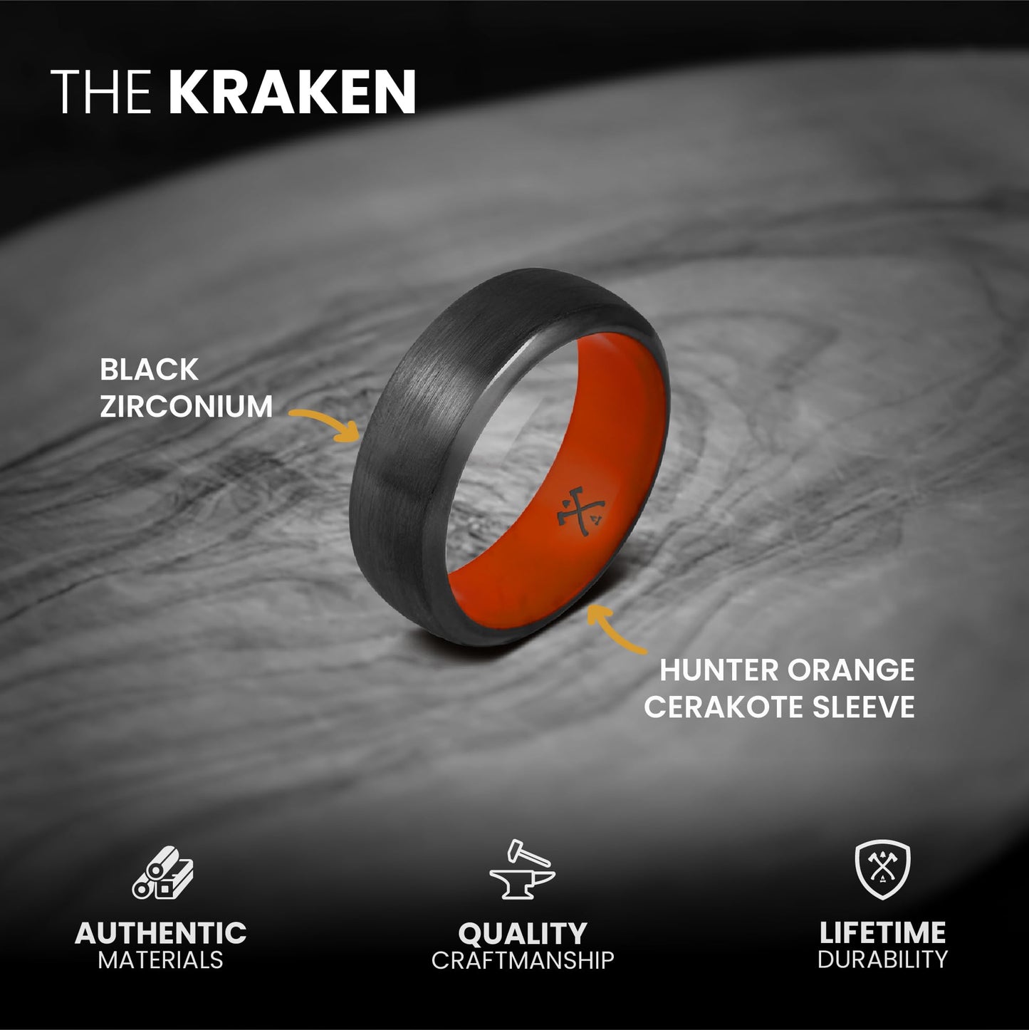 Manly Bands The Kraken - Size 11