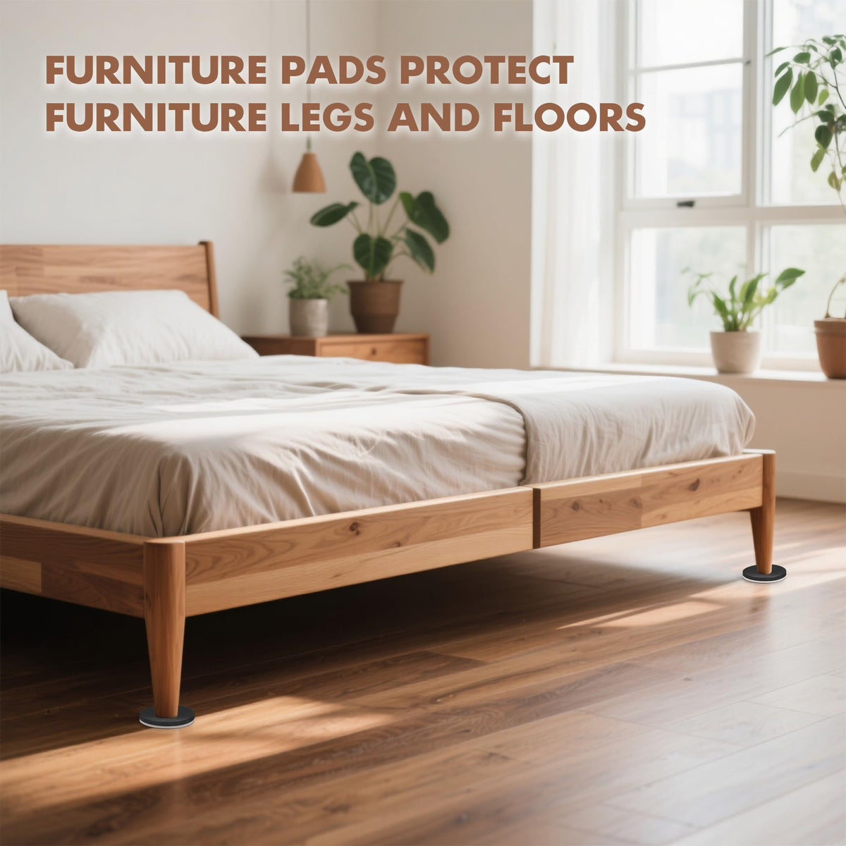 16 Pack Furniture Sliders for Hardwood Floors