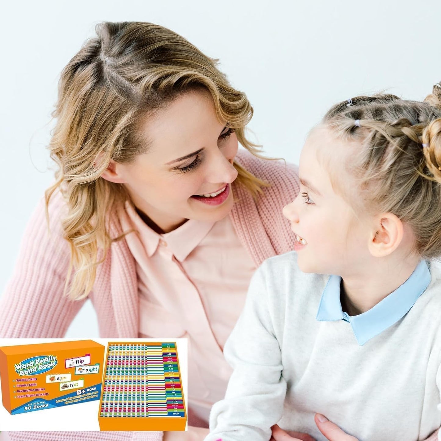 30 Read and Rhyme Flip Books Claritydream Flip Books ABC Vocabulary Flash Cards Interactive Reading Flash Cards