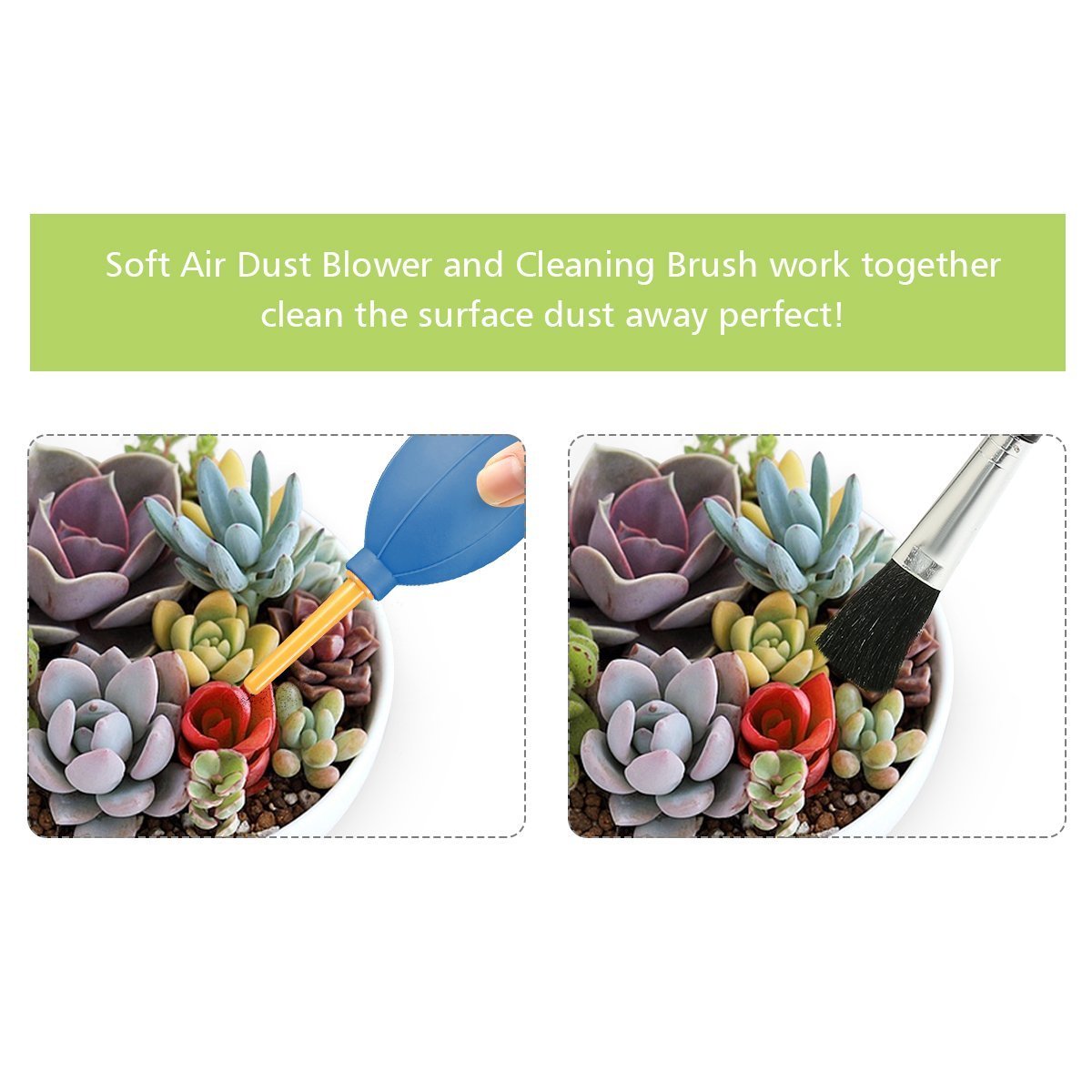 14 Pieces Succulent Plants Tools, Mini Garden Hand Tools Miniature Fairy Garden Tools Kit Bonsai Tools Planting Set with Scissors, Mini Rake, Shovel, Transplanting Tool Watering Can etc