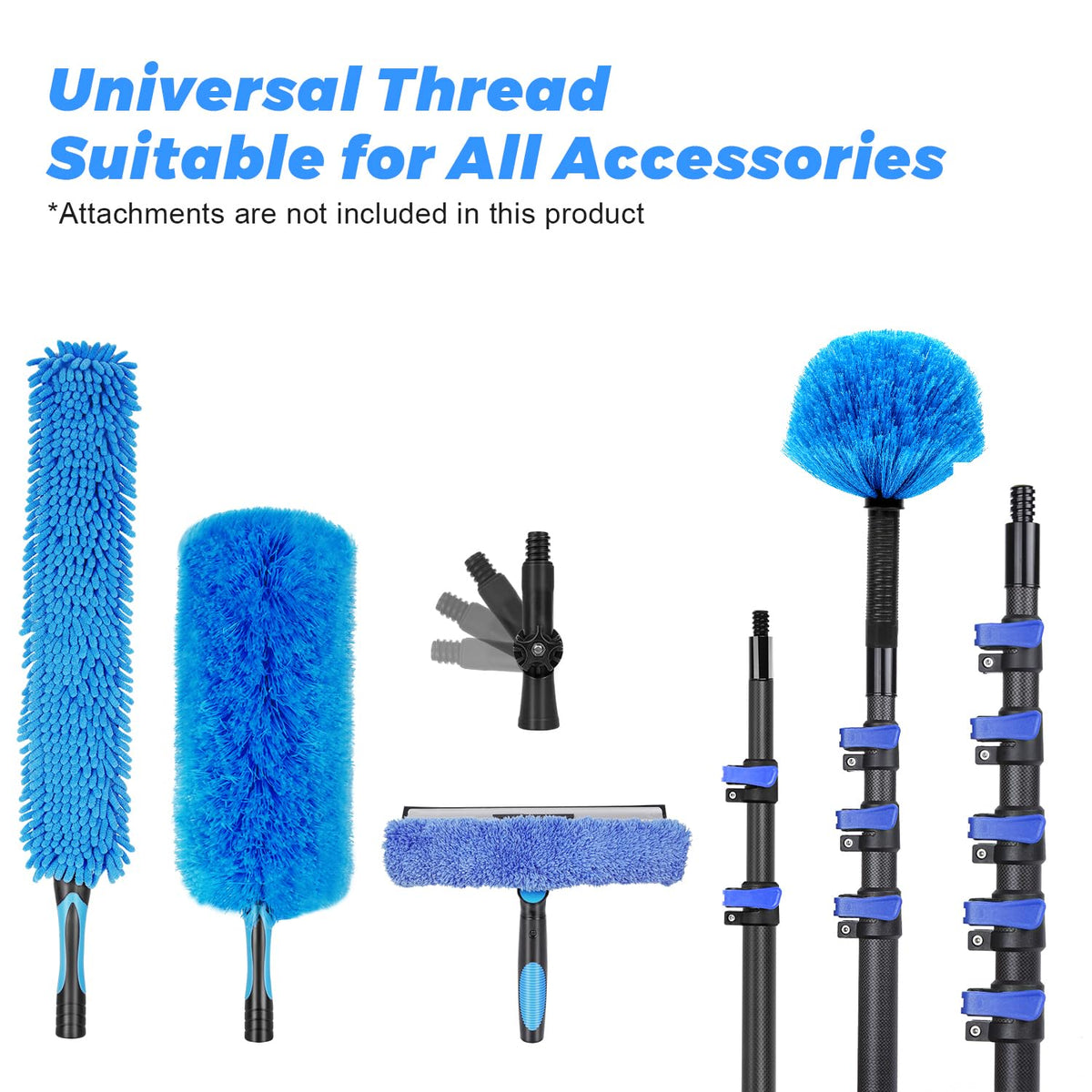 30 Foot High Ceiling Duster Kits with 4.7