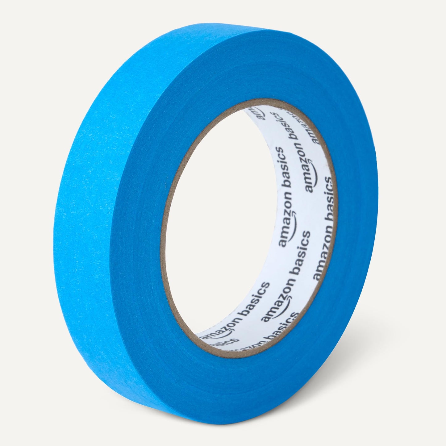Amazon Basics Blue Painters Tape, Protects Surfaces, Removes Easily, No Residue, 0.94" x 60-Yard, 4 Rolls