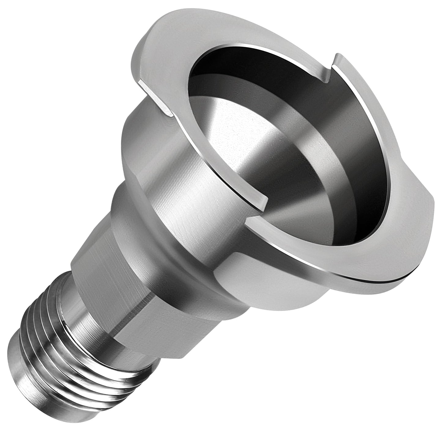 Dinlon Spray Paint Gun Adapter#S27, 26119 Spray Gun Adapter Fit for 3M PPS 2.0 Spray Cup System, 16 mm Male 1.5 mm Thread Adapters Compatible with Graco Snap-On TranStar DeVilbiss Binks Matco Spray