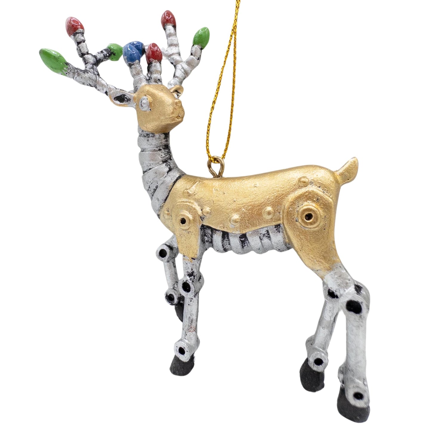 Reindeer Robot Christmas Tree Ornament