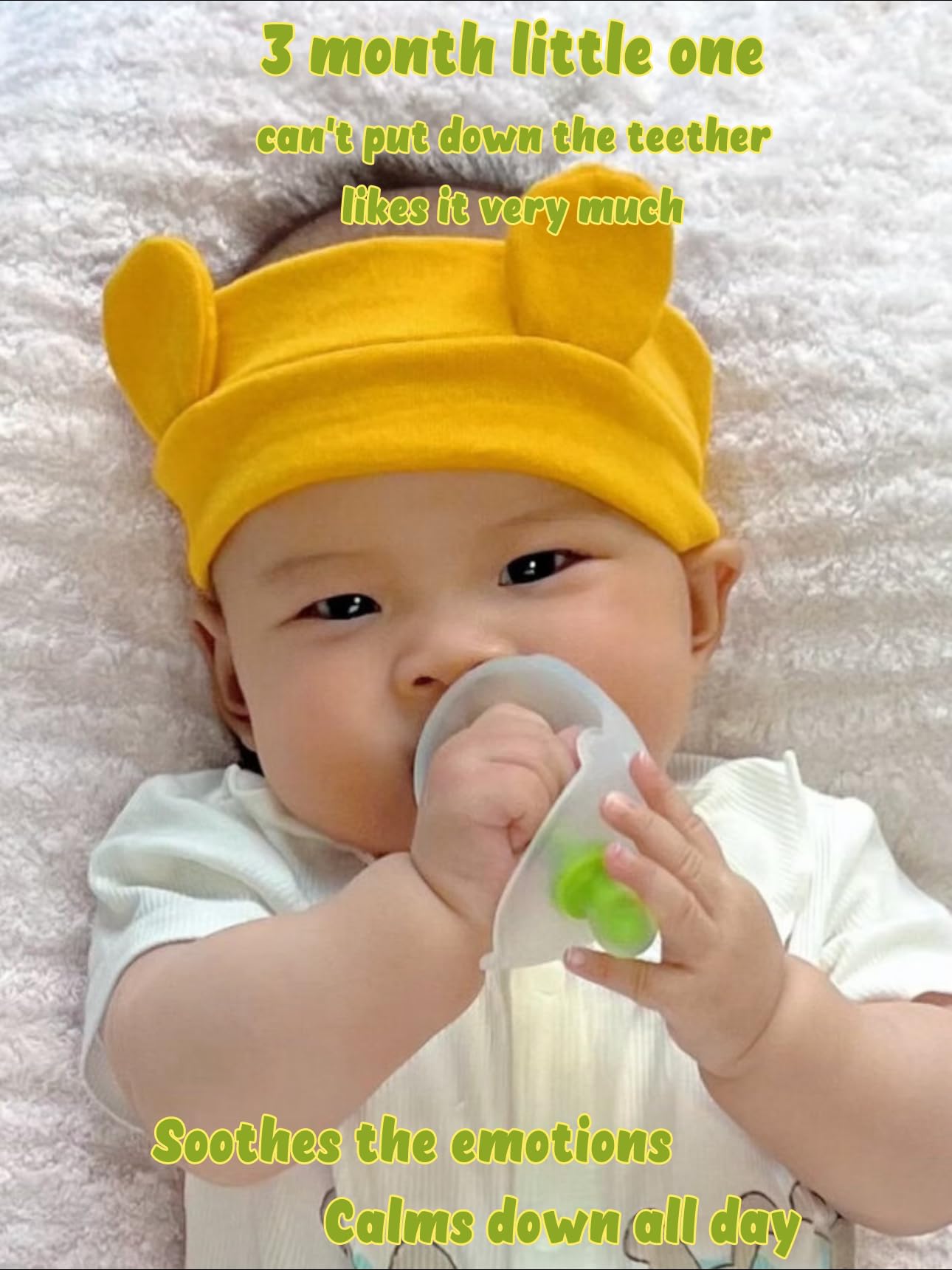 Aurrea Baby teethers for Babies 3-6 Months with Baby Spoons The First Stage Feeding Foods Spoon Set with Travel Case