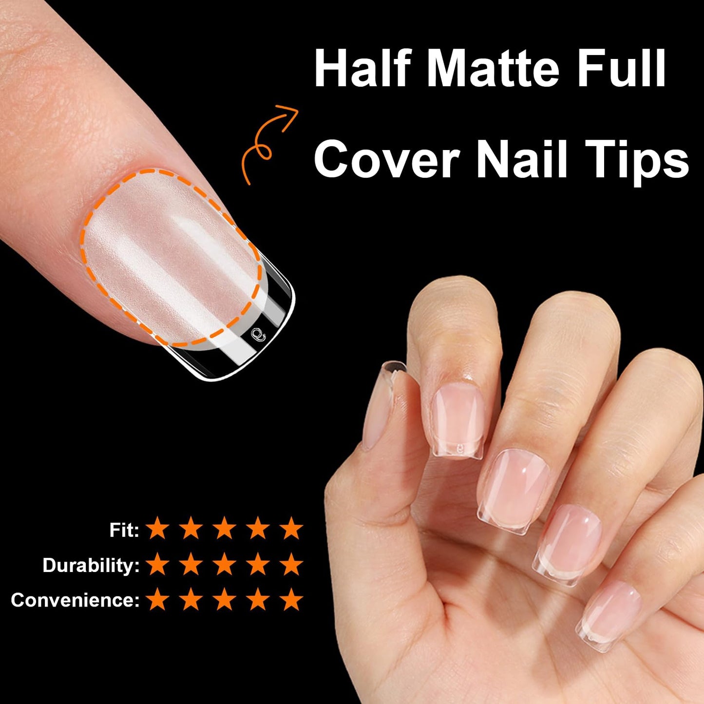 1200Pcs Extra Short Soft Gel Nail Tips 2 Styles Kit - Square & Coffin Clear Press On False Nails for Extension Manicure Home Salon DIY, 12 Sizes, BlueZOO