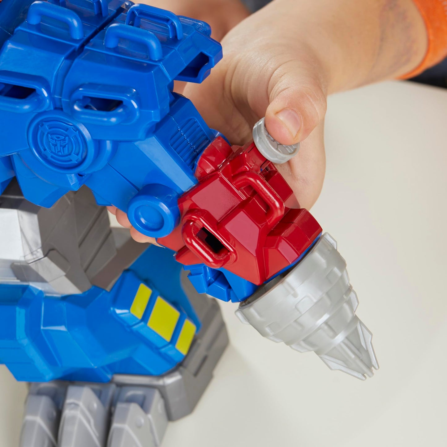 Transformers Dinobot Adventures Optimus Prime T-Rex Converting Toy with Lights and Sounds, 9+ Inch Action Figure, Ages 3 and Up (Amazon Exclusive)