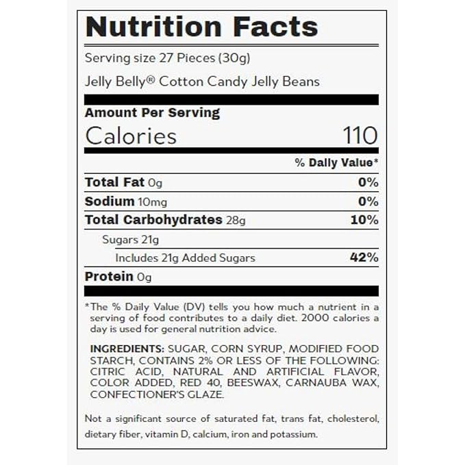 Needzo Jelly Bean Cotton Candy Flavored Beans, Pink Carnival Themed Gourmet Chewy Candy for Boys or Girls, Shareable Bagged Candies, Pack of 3, 3.5 Ounces