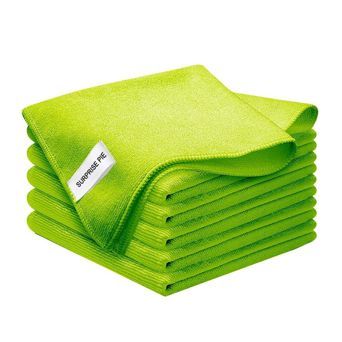 Premium 400 GSM Microfiber Cleaning Cloths (8 Count)