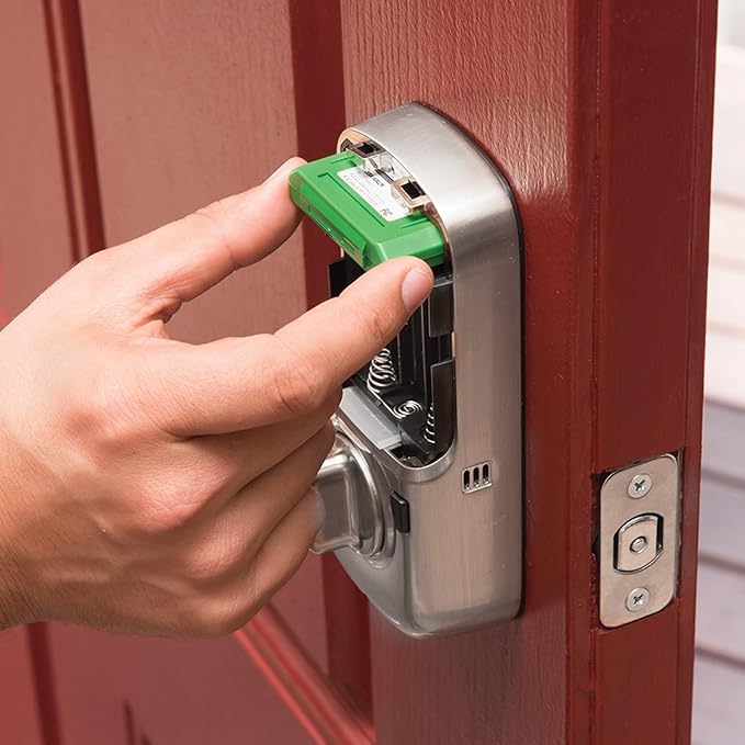Yale Assure Lock with Z-Wave, Satin Nickel Smart Keypad Deadbolt Lock Works with Ring Alarm, Samsung SmartThings, (Hub Required, Sold Separately), ‎YRD216-ZW2-619